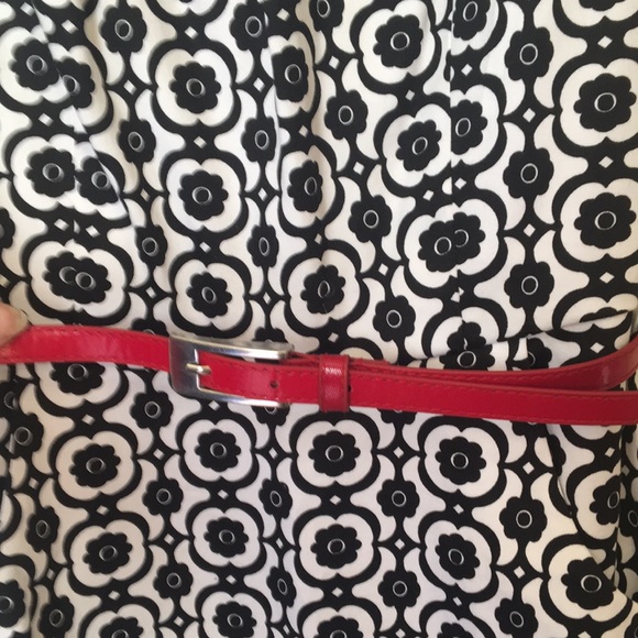 EUC Nine West Patterned MIDI Dress - Picture 3 of 8